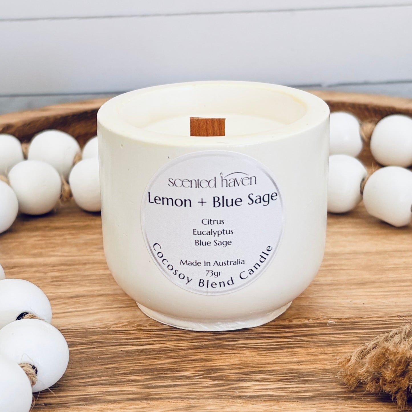 Lemon + Blue Sage 2"