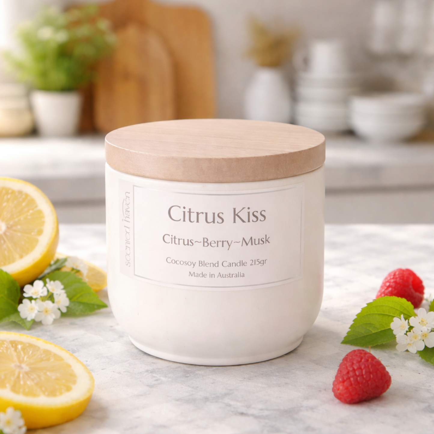 Candle - Citrus Kiss - Citrus Berry Musk