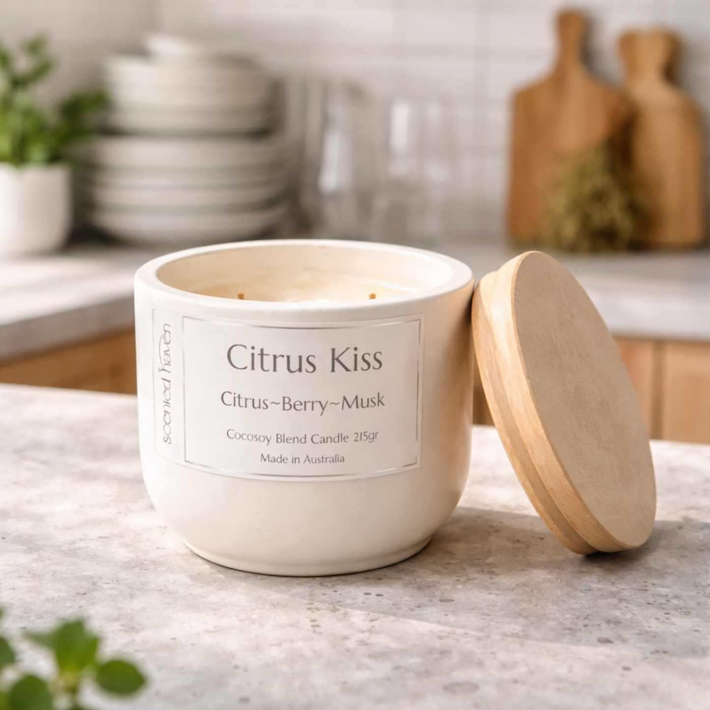 Candle - Citrus Kiss - Citrus Berry Musk
