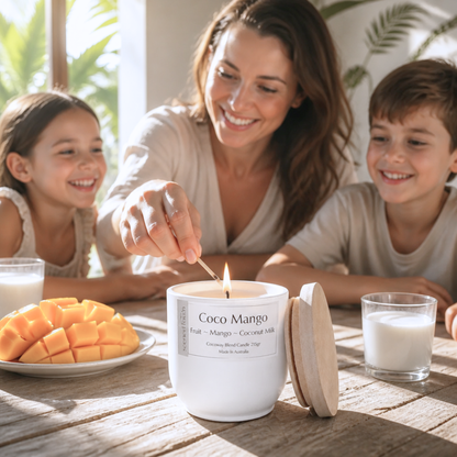Coco Mango - Coconut / Milk/ Mango / Candle