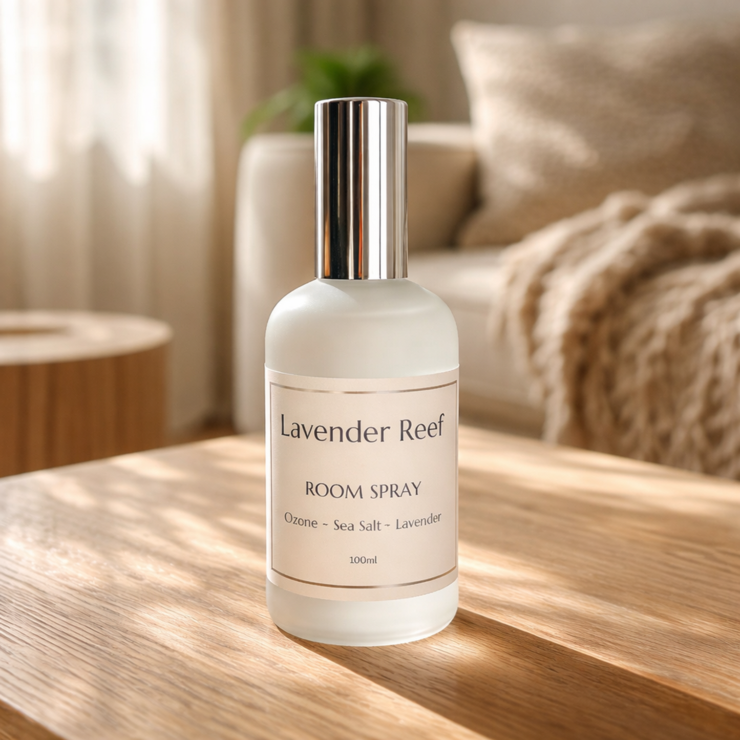 Room Spray 100ml - Ozone - Sea Salt -Lavender