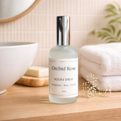 Room Spray 100ml - Bergamot-Rose-Orchid
