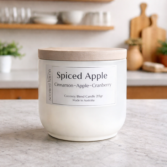 Candle Spiced Apple Cinnamon Apple Cranberry