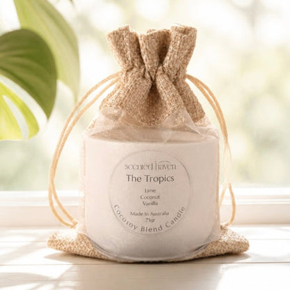 Candle - The Tropics - Coconut Lime Scent