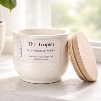 Candle - The Tropics - Coconut Lime Scent