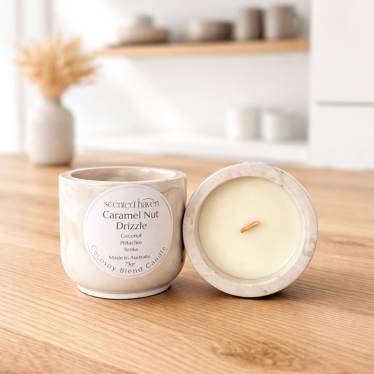 Candle - Pistachio / Coconut / Salted Caramel / Scented